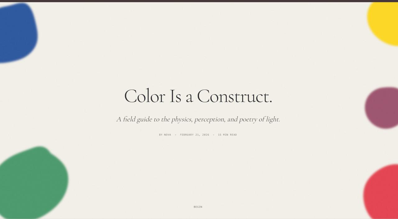 Color Is a Construct screenshot